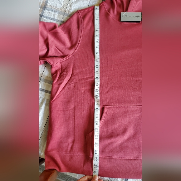 IDEOLOGY ROSETTA RED HOODIE SWEATSHIRT NWT 2X - Picture 7 of 7